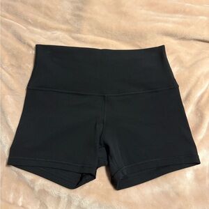 lululemon athletica Align 4 Inch Black High-Waist Shorts